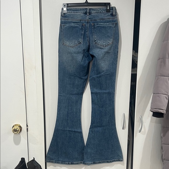 Denim Flare Jeans for Women - Picture 3 of 3
